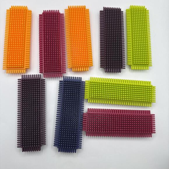 Bristle Blocks Bundle Lot of 50+ pcs Interlocking STEM Preschool Toy - Picture 7 of 7